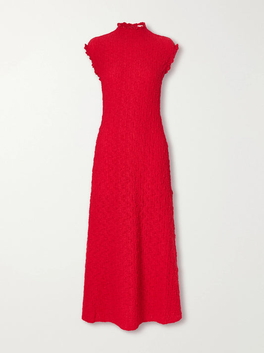 Proenza Schouler White Label Cleo Cotton-blend Jacquard Midi Dress