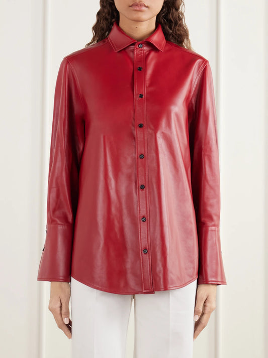 Co Leather Shirt