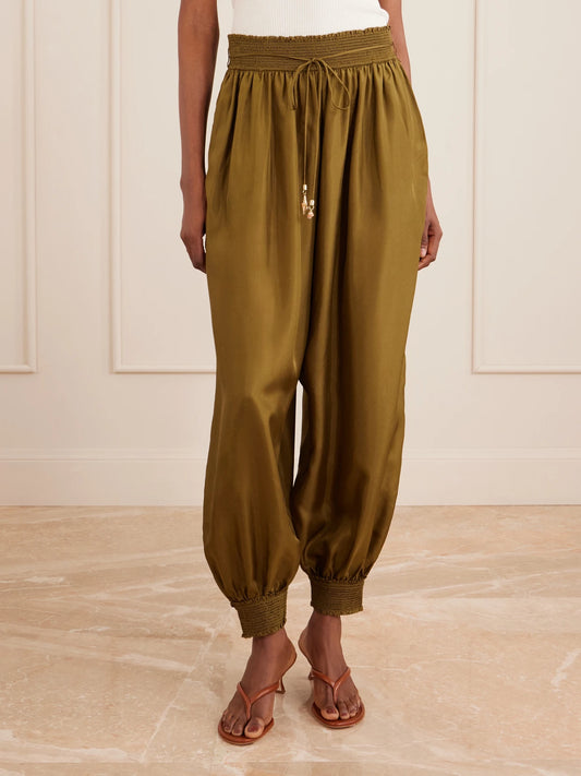 Mahon Silk Balloon Pants