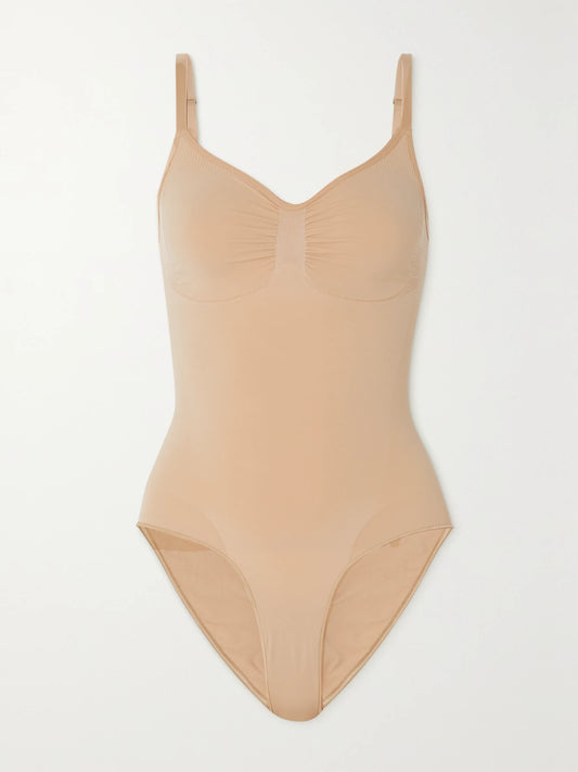 Seamless Sculpt Brief Bodysuit - Mica
