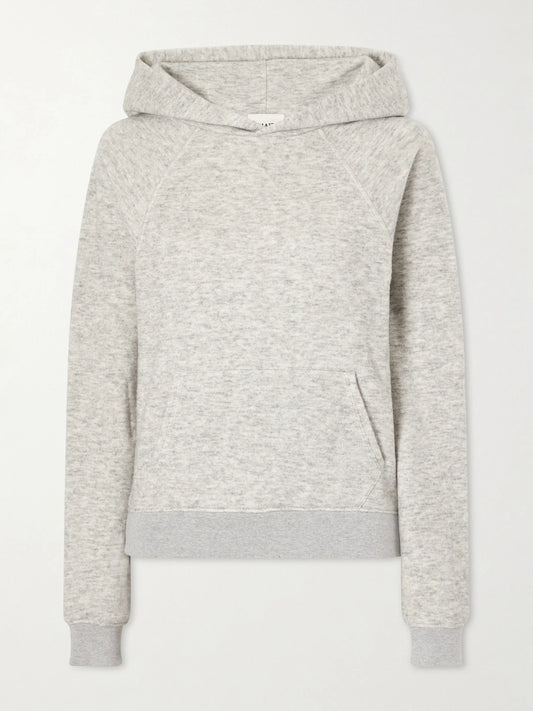 KHAITE Ellen Cotton-blend Jersey Hoodie