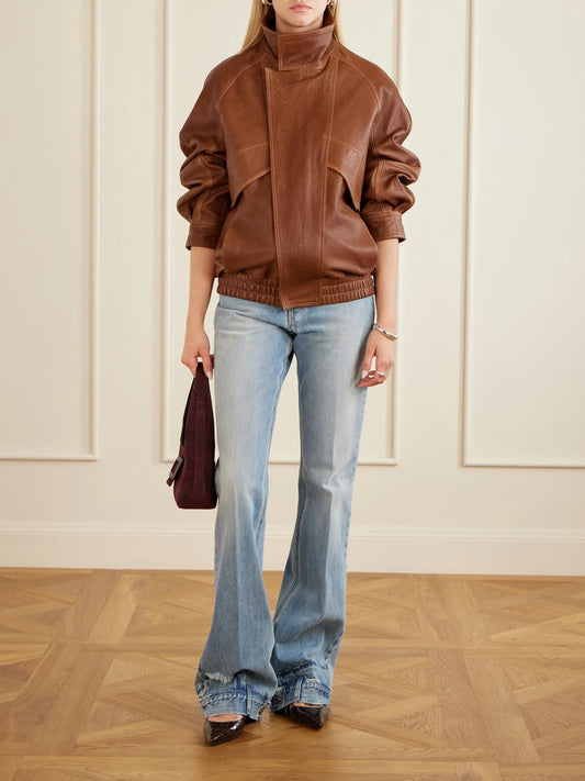 Roger Belle Vivier Suede Shoulder Bag
