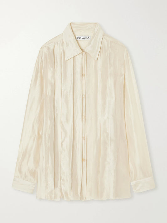 Our Legacy Tuxedo Every Satin Shirt
