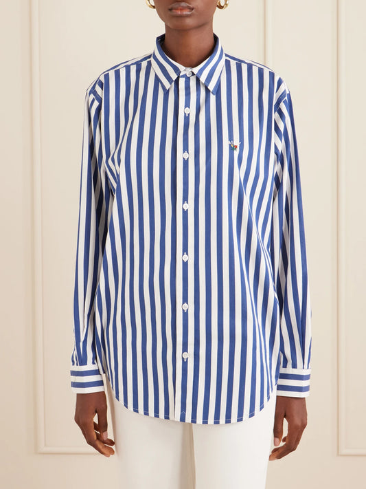 Aimé Leon Dore Striped Cotton-poplin Shirt
