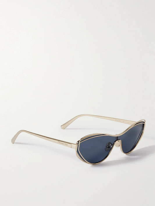 Fildior M1u Cat-eye Gold-tone Sunglasses