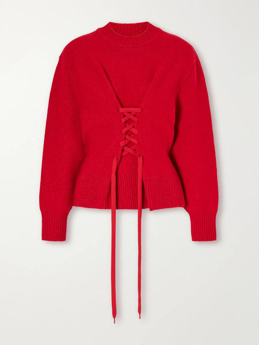 Simone Rocha Merino Wool-blend Sweater