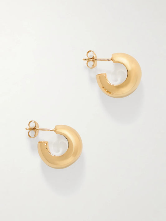 The Simone Gold-plated Earrings