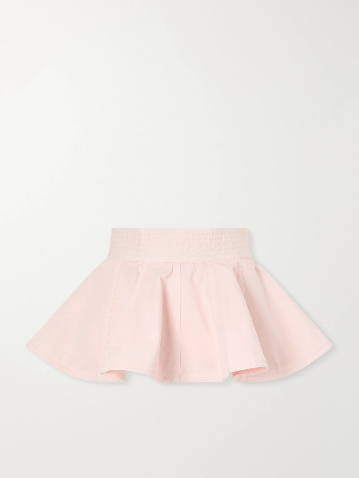 Denim Peplum Belt