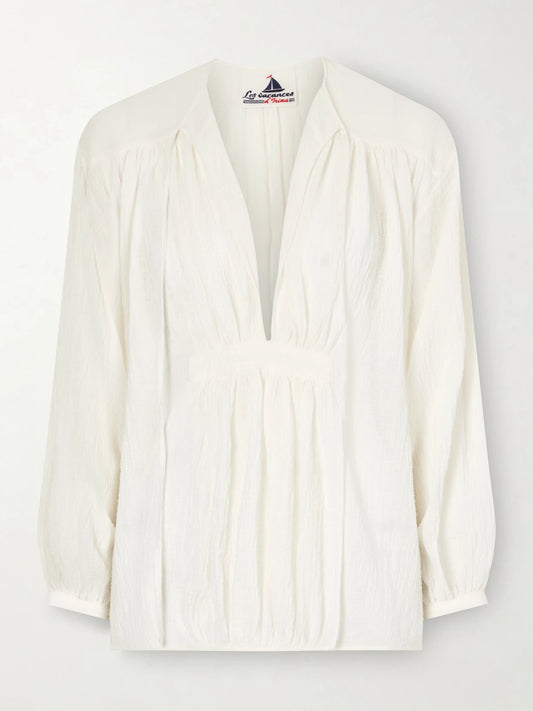 Hazy Nipple Cotton Shirt