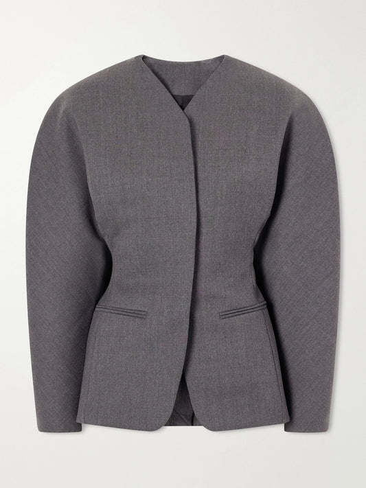Jacquemus La Veste Ovalo Drill Blazer
