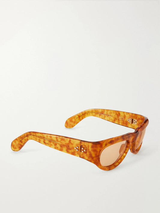 D-frame Tortoiseshell Acetate Sunglasses