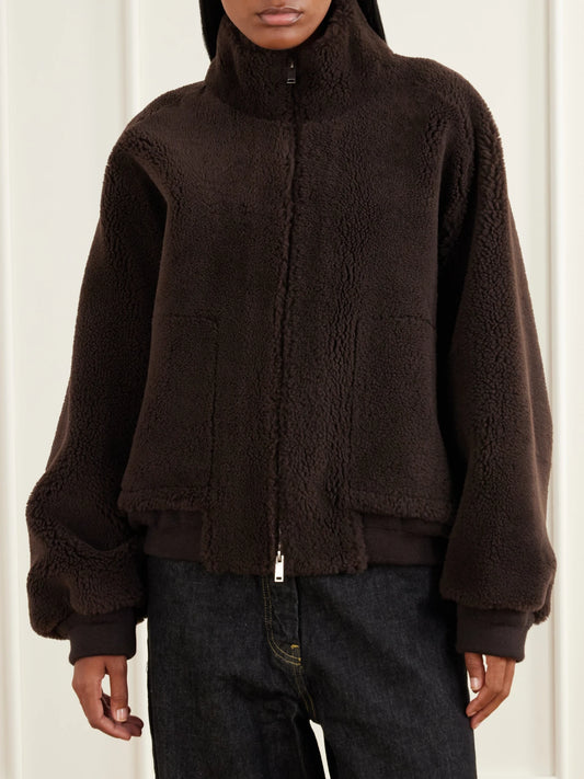 Studio Nicholson Shearling Blouson Jacket