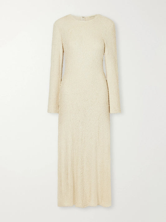 Heirlome Mercedes Bouclé Maxi Dress