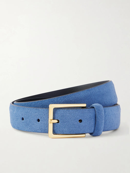 Anderson's Narrow Semi 3cm Suede Belt