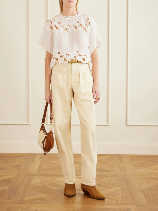 Lisha Wide-leg Jeans