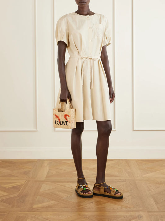 + Paula's Ibiza Embroidered Raffia Tote