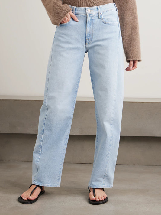 The Half-pipe Hover Mid-rise Wide-leg Jeans