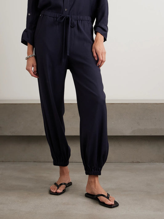 Bubble Twill Balloon Pants