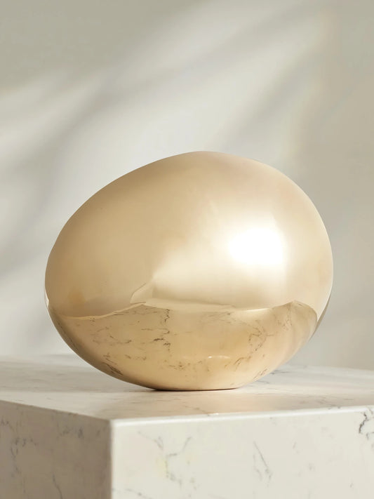 Egg Brass Ornament