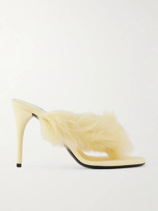 Shearling Mules