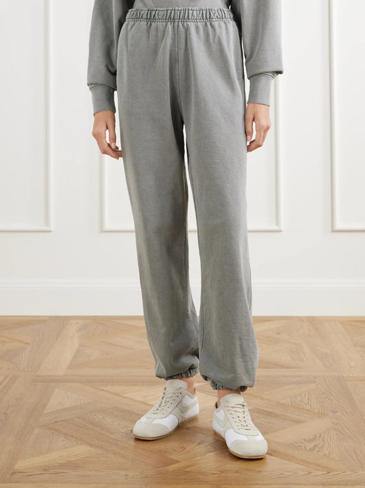 SLVRLAKE Cotton-jersey Slim-leg Sweatpants