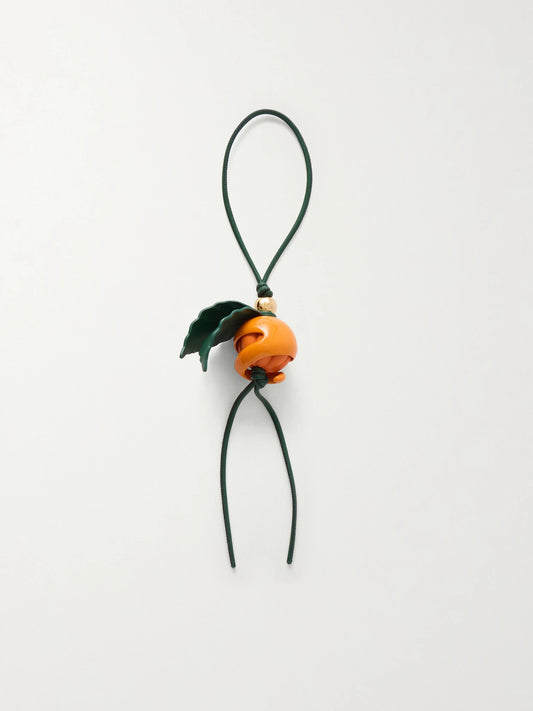 LOEWE Peeling Orange Leather Charm
