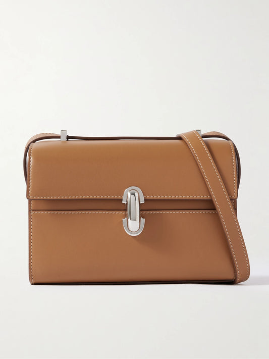 Savette Symmetry Leather Tote