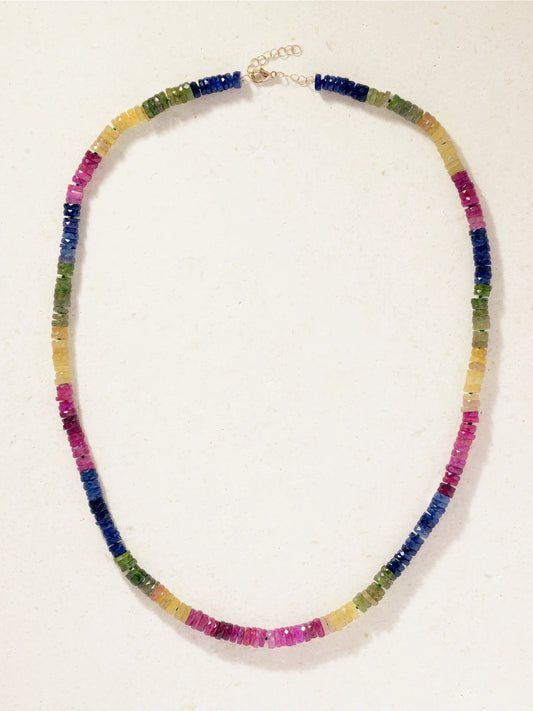 JIA JIA Aurora 14-karat Gold Sapphire Necklace