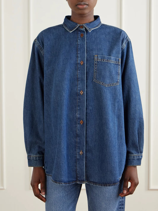 SKALL Edgar Organic Denim Shirt