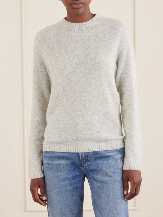 Nimbus Laurel Knitted Cashmere And Silk-blend Sweater