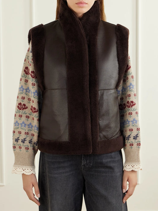 Sea Annie Reversible Wool Vest