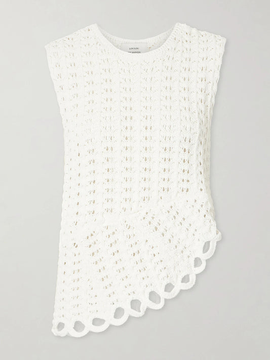 Saez Crocheted Top