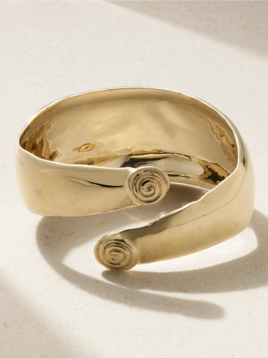 Juju Vera Olympia Gold-tone Arm Cuff
