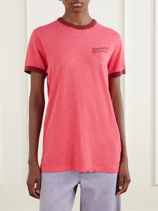 Sanderlak Cotton-jersey T-shirt