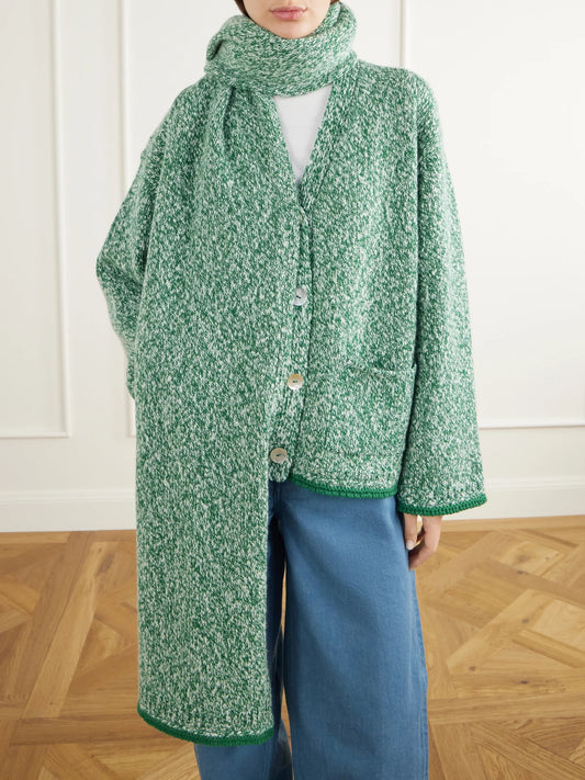 Calle Del Mar Marled Cashmere Scarf