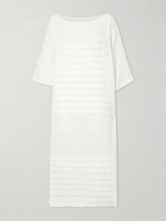 Cleo Tiered Linen Maxi Dress
