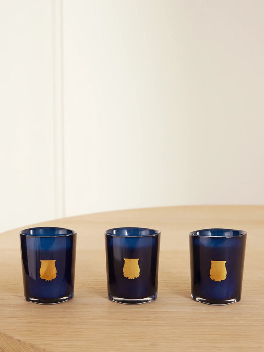 Set-of-three Petites Bougies Belles Matières Scented Candles Box