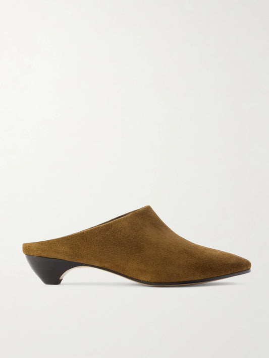 Allegra 35 Suede Mules