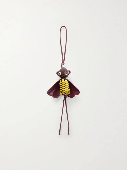 LOEWE Bloombee Leather Bag Charm
