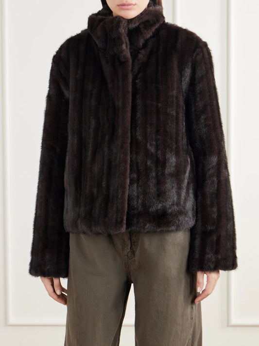 SIMKHAI Sudie Plush Jacket