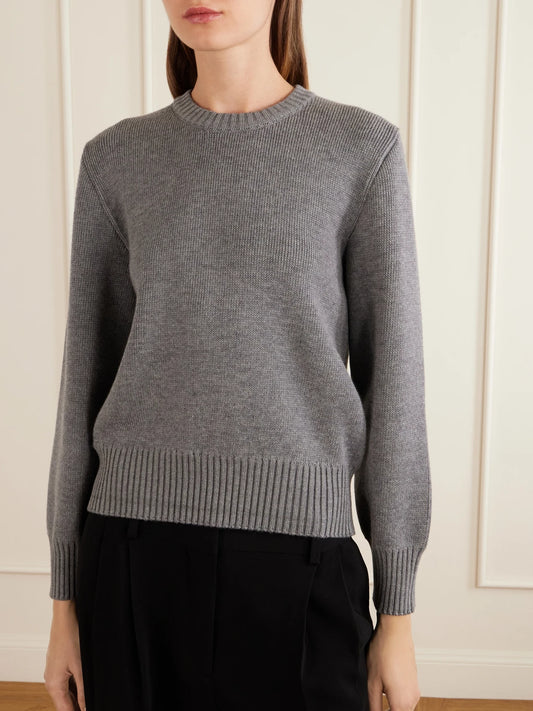 TOTEME Wool And Cotton-blend Sweater
