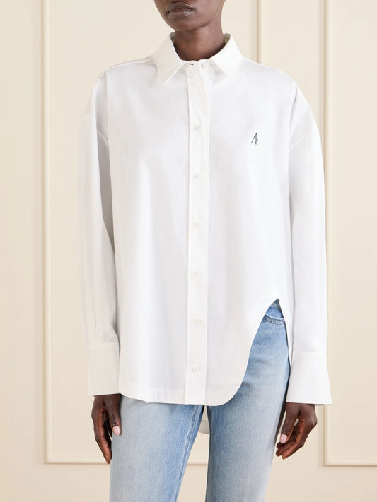 The Attico Cotton-poplin Shirt