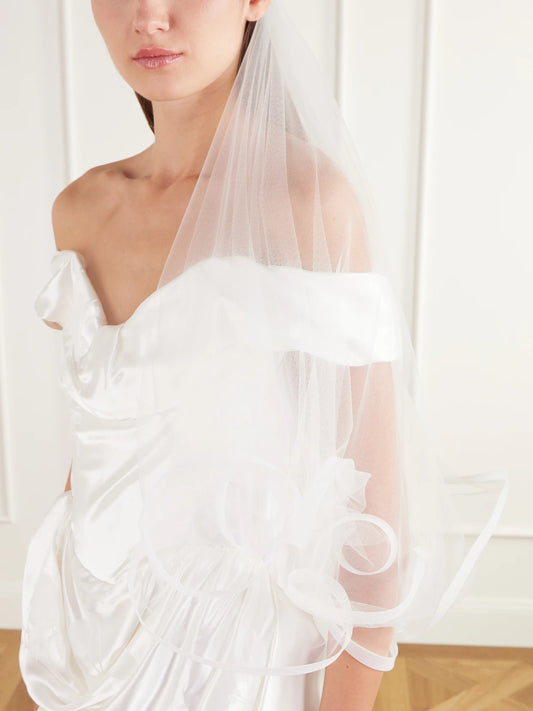 Vivienne Westwood Horsehair-trimmed Silk-tulle Veil