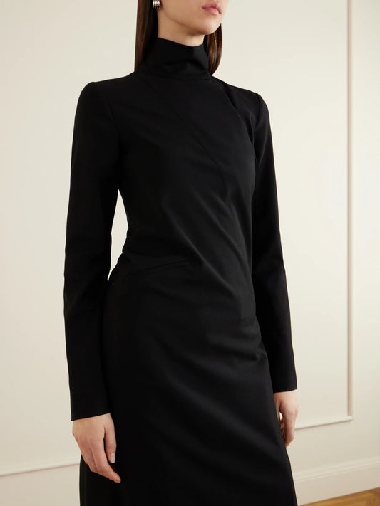 Twist Stretch-crepe Jacket