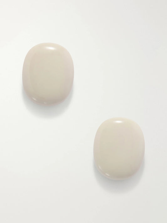 Camille Surault Blowblow Resin And Sterling Silver Earrings