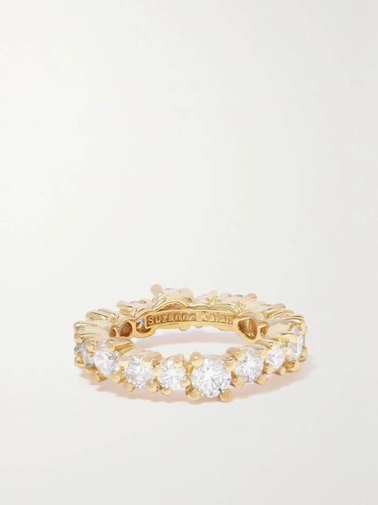 Eternity 18-karat Gold Diamond Ring