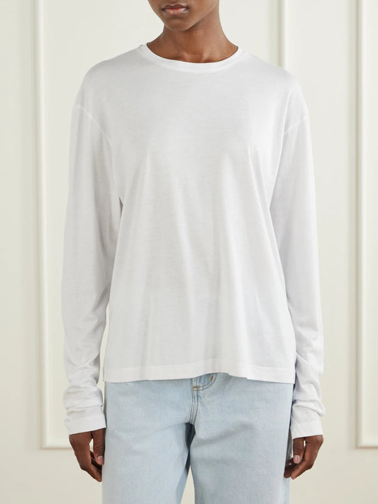 TOTEME Lyocell And Cotton-blend Jersey T-shirt