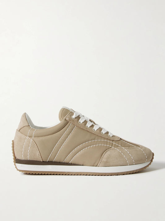 The Sport Suede And Twill Sneakers