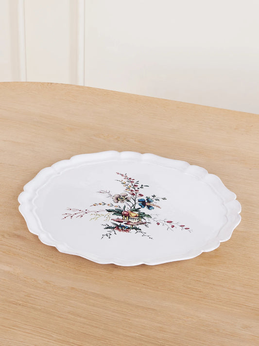 Bush Clover Ceramic Plate