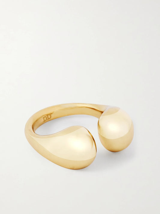 Sprout Gold-tone Ring